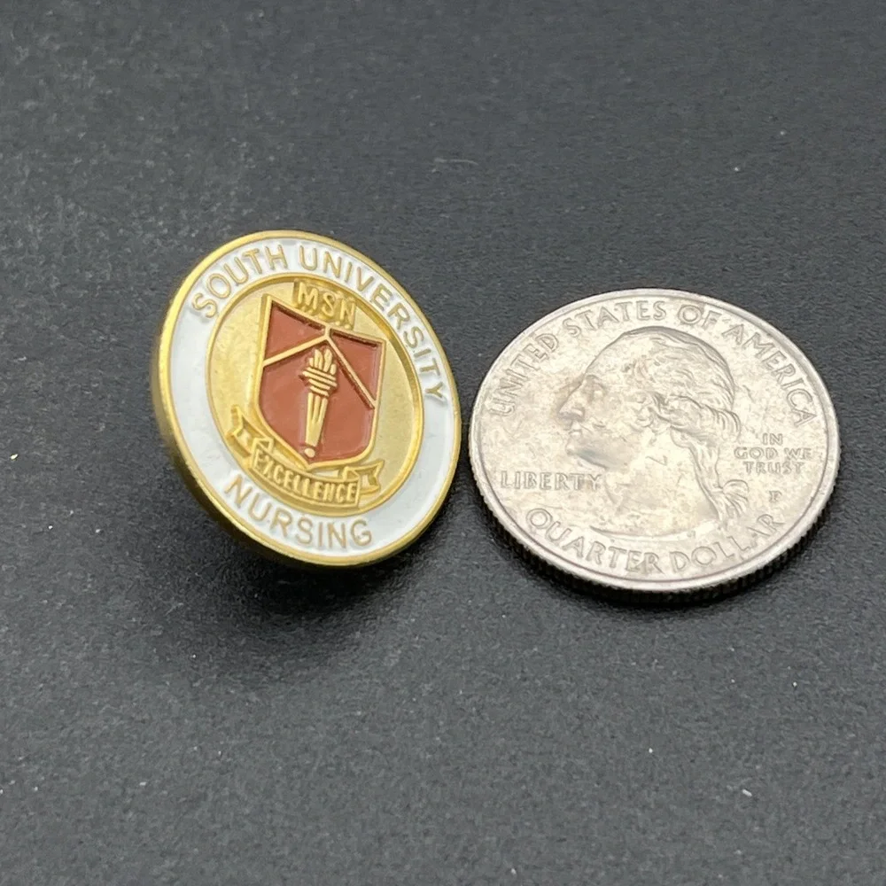 South University Nursing Lapel Hat Pin
